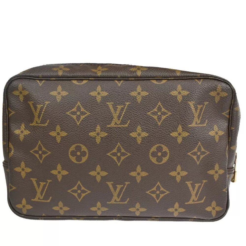 LOUIS VUITTON Trousse Toilette 23 Clutch Hand Bag Monogram Brown M47524 31YE047 - Picture 14 of 15